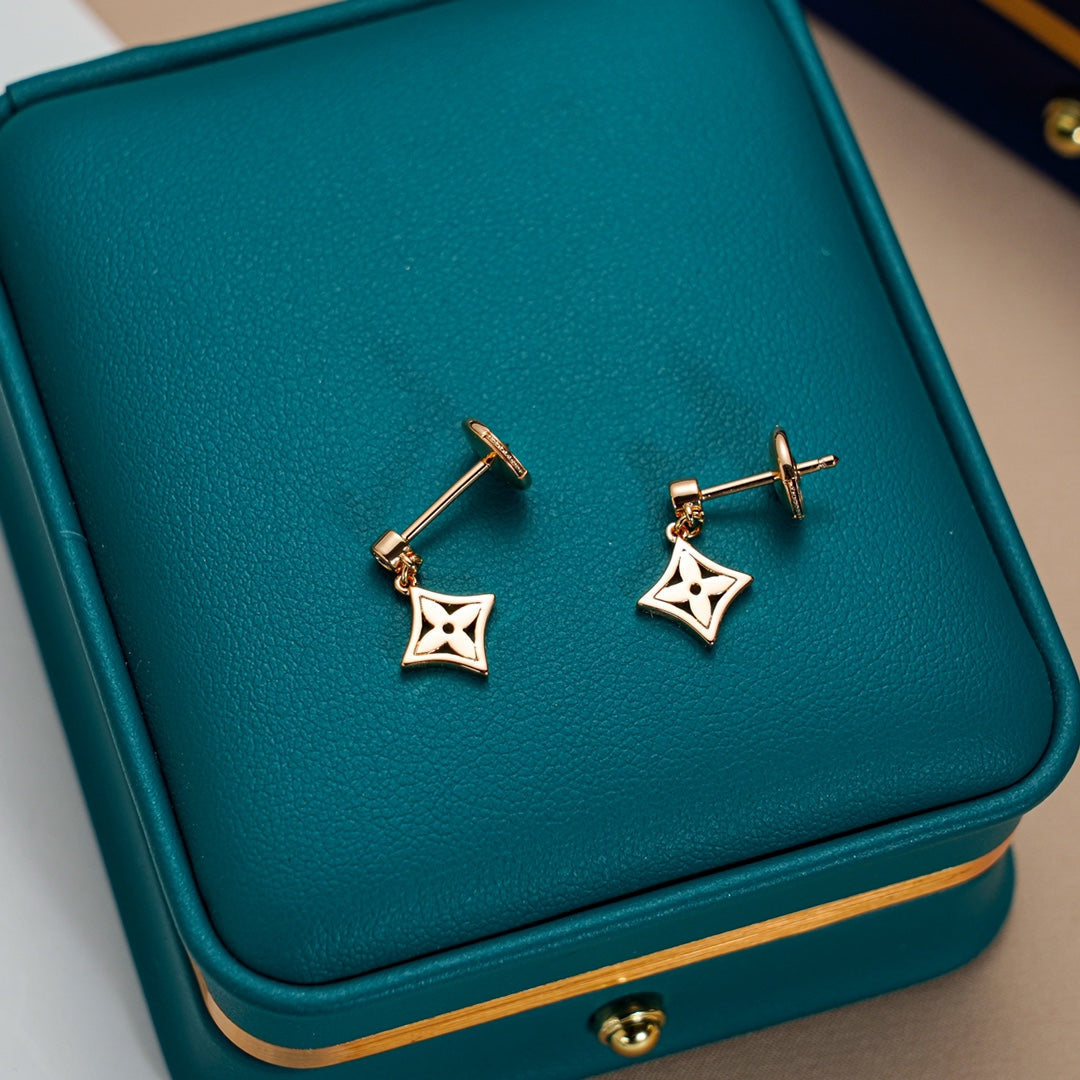 [Rose Jewelrys]STAR EARRINGS GOLD