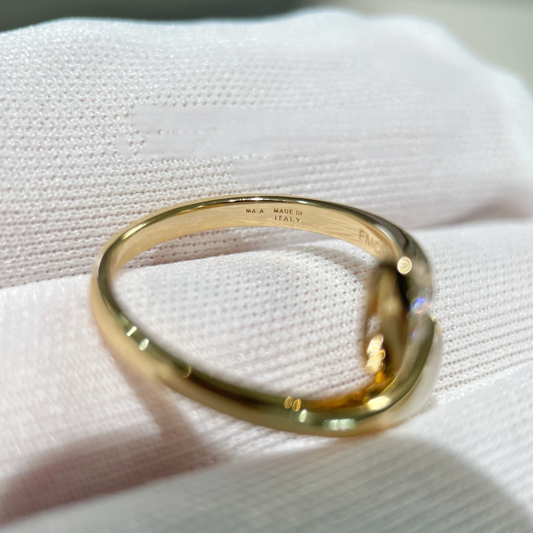 []DREAM RING PINK GOLD DIAMOND