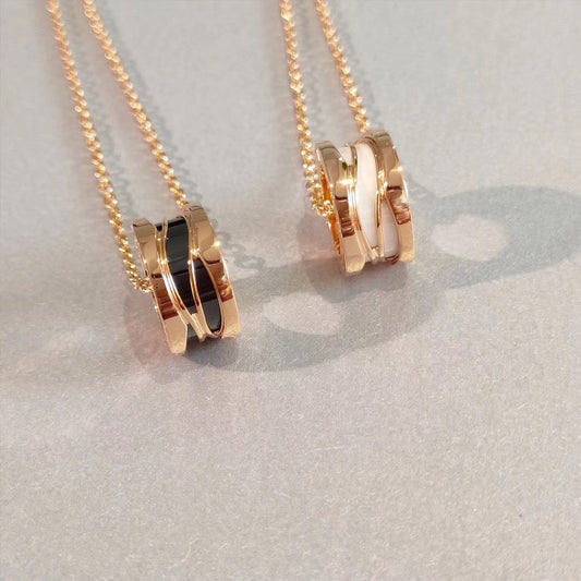 [Rose Jewelrys]ZERO 1 NECKLACE PINK GOLD
