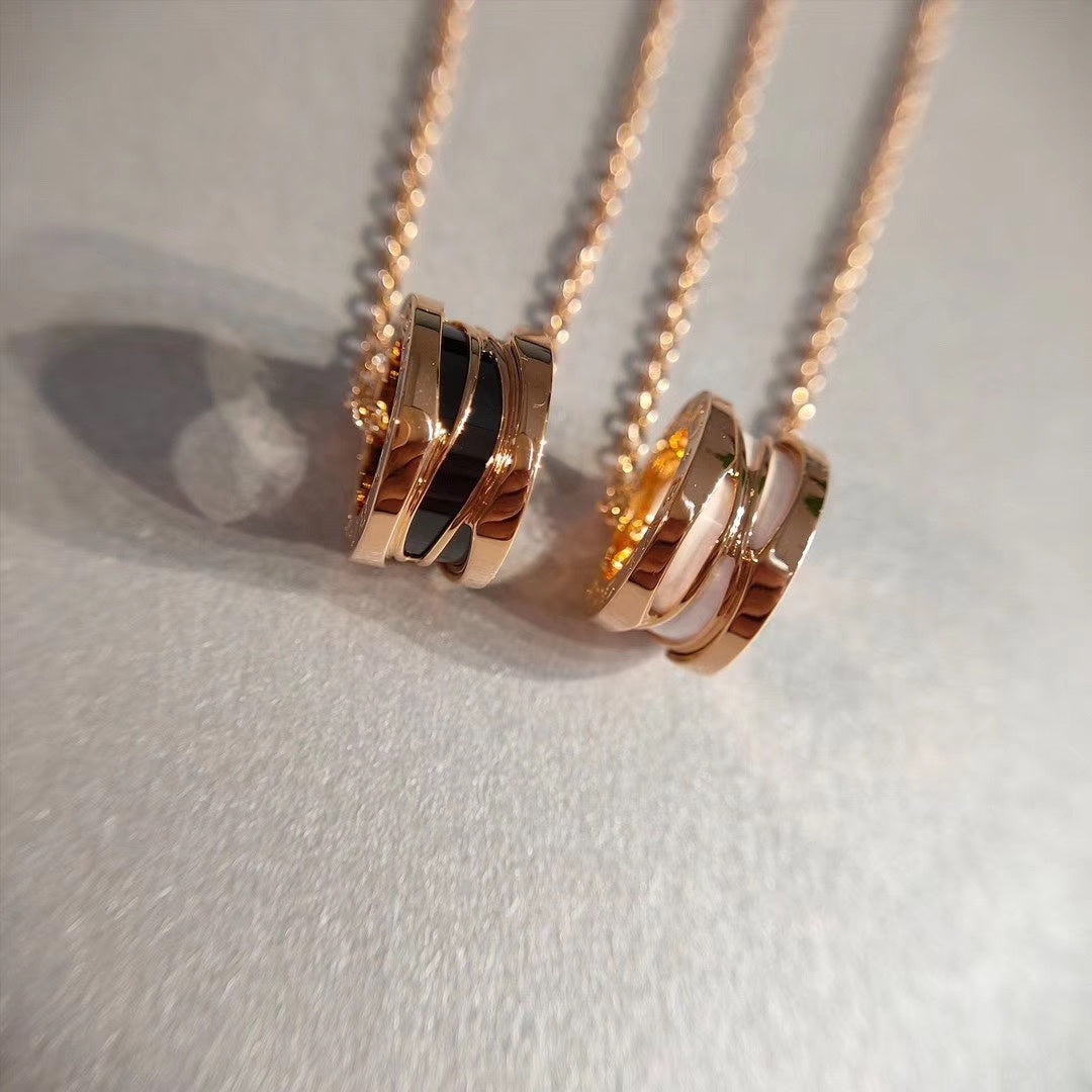 [Rose Jewelrys]ZERO 1 NECKLACE PINK GOLD