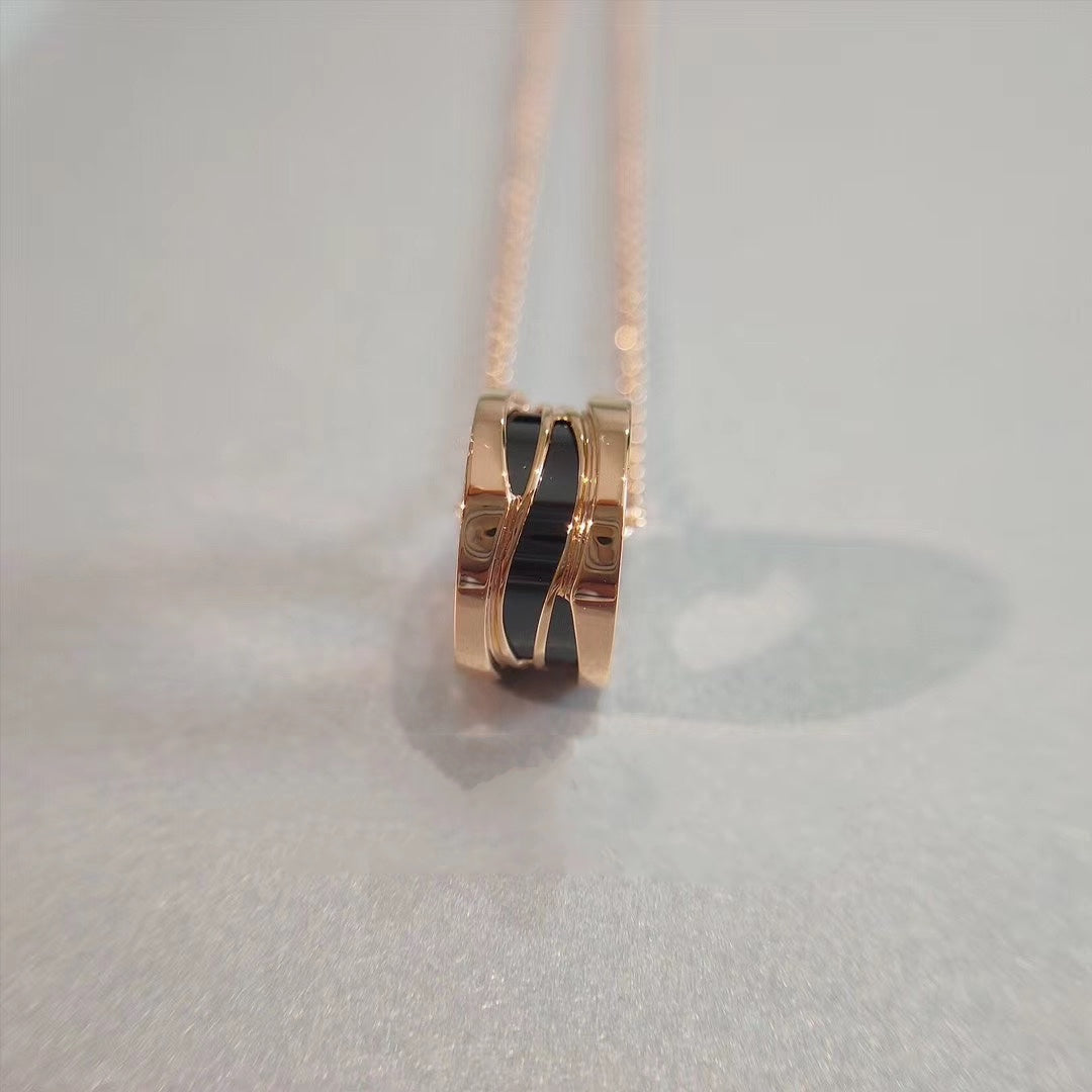 [Rose Jewelrys]ZERO 1 NECKLACE PINK GOLD