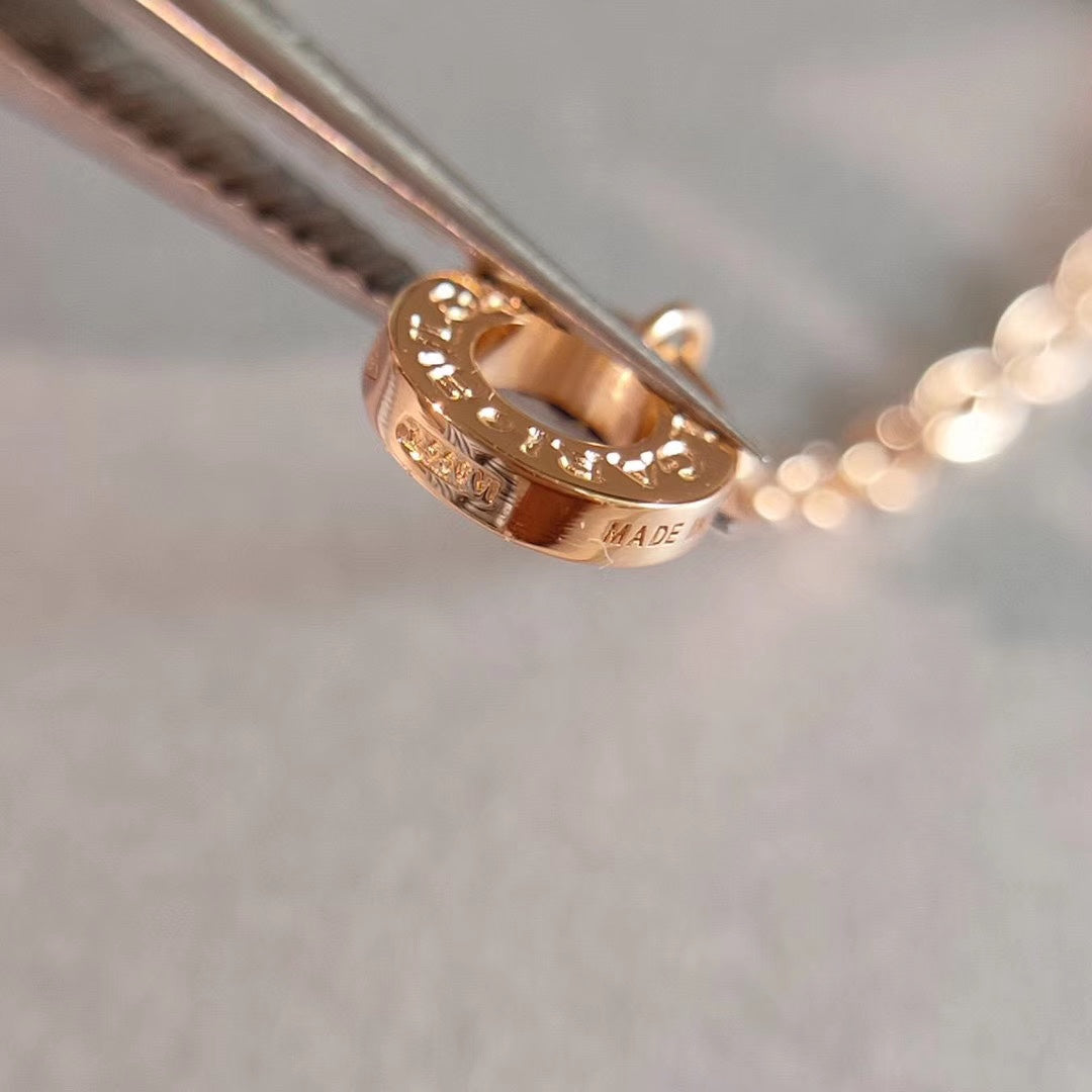 [Rose Jewelrys]ZERO 1 NECKLACE PINK GOLD