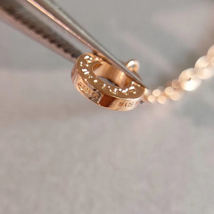 [Rose Jewelrys]ZERO 1 NECKLACE PINK GOLD