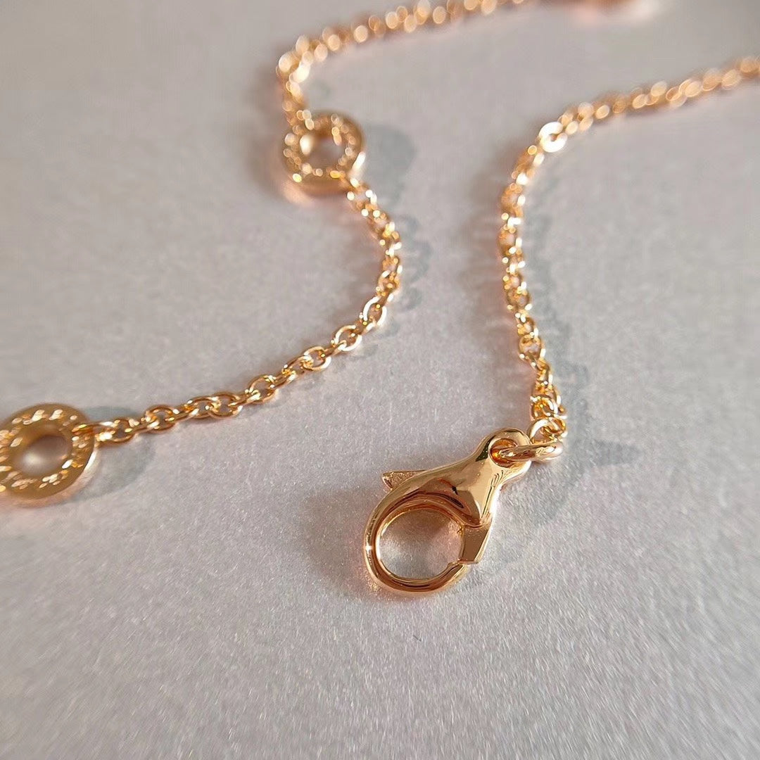 [Rose Jewelrys]ZERO 1 NECKLACE PINK GOLD