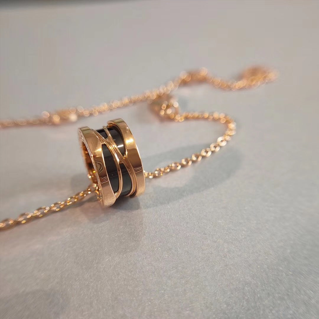[Rose Jewelrys]ZERO 1 NECKLACE PINK GOLD