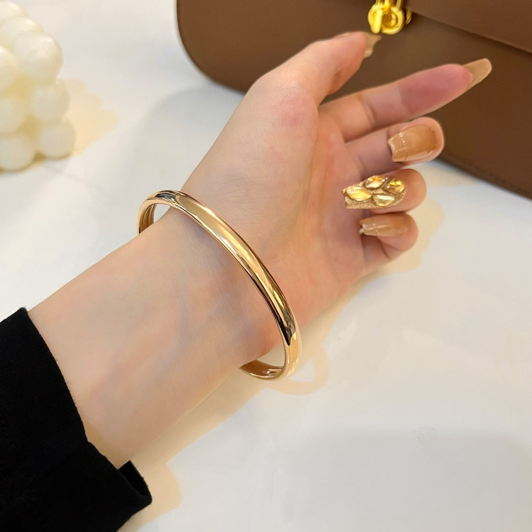 [Rose Jewelrys]PANTHERE GOLD DIAMOND OPEN BRACELET