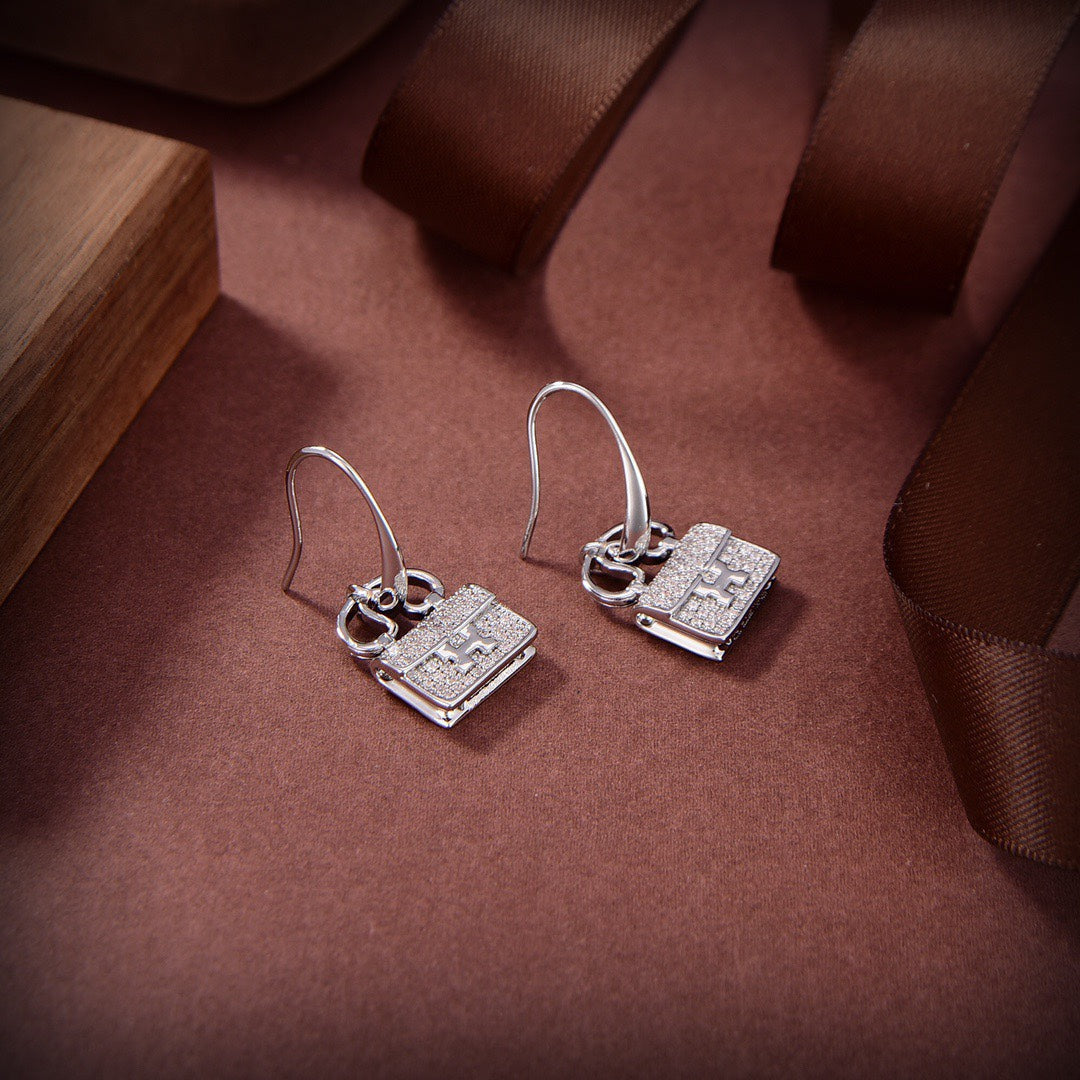 [Rose Jewelrys]KELLY DIAMOND EARRINGS