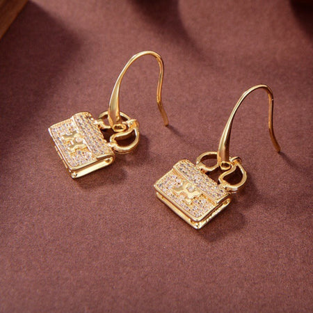 [🌹Rose💎]KELLY DIAMOND EARRINGS