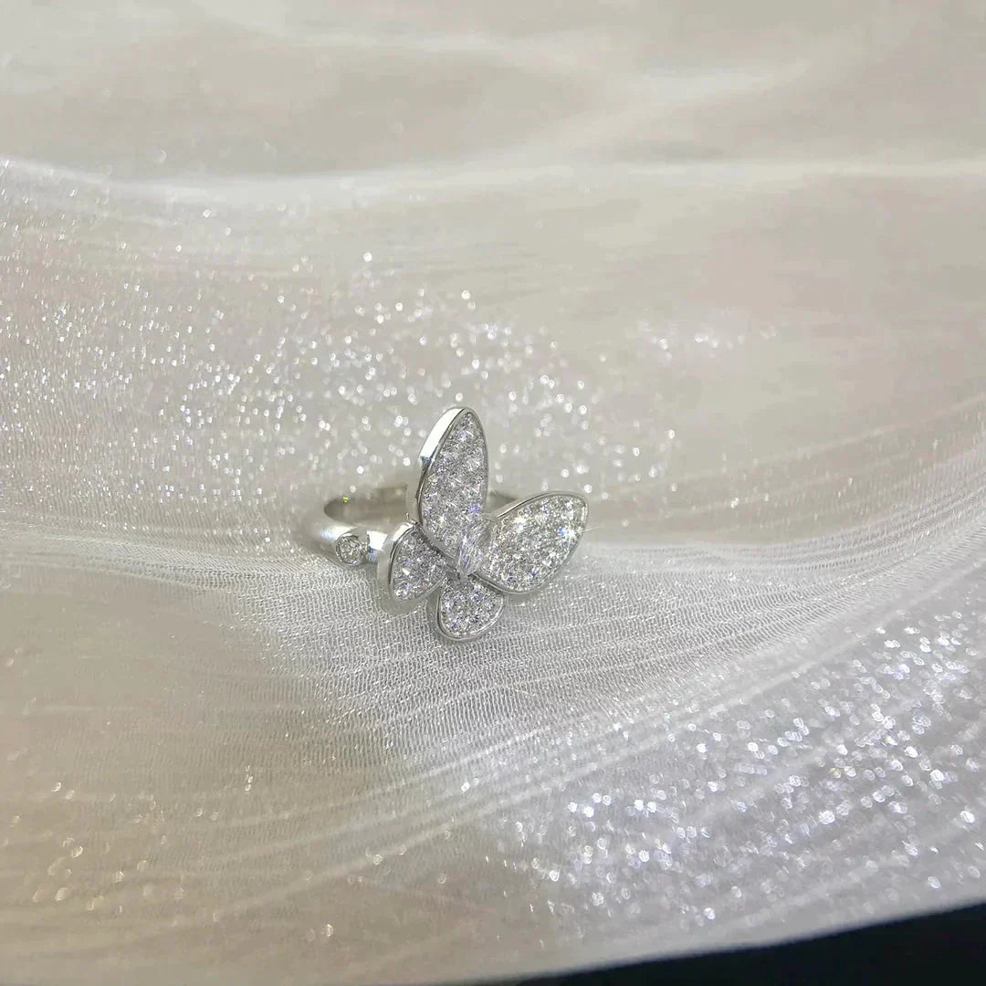[Rose Jewelrys]BUTTERFLY DIAMOND RING