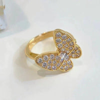 [🌹Rose💎]BUTTERFLY DIAMOND RING