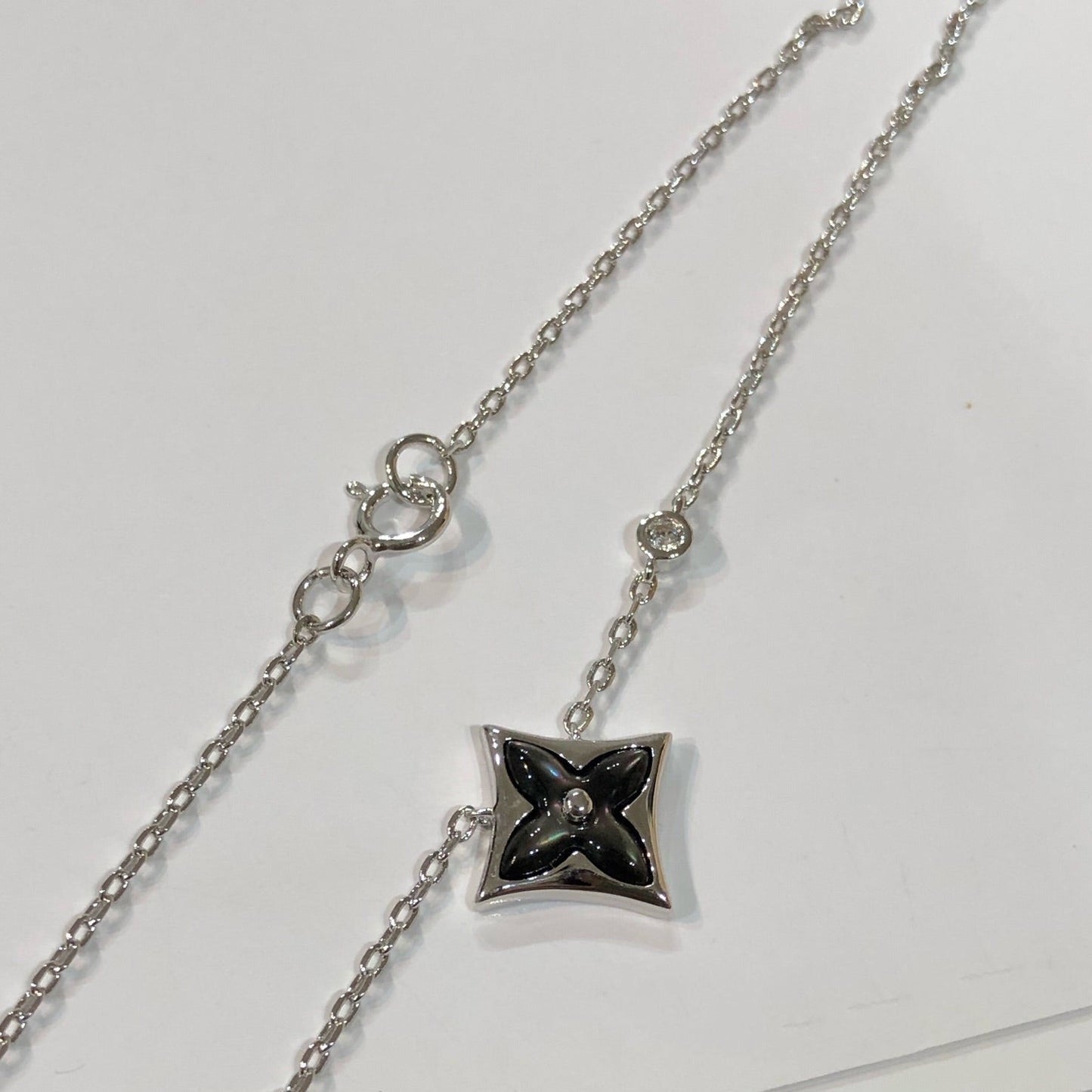 [Rose Jewelrys]STAR BLACK MOP NECKLACE