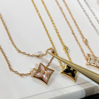 [Rose Jewelrys]STAR BLACK MOP NECKLACE