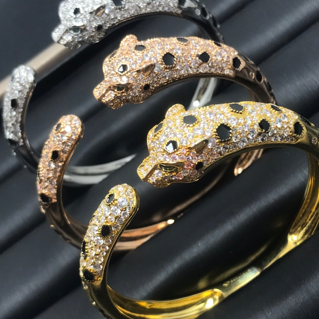 []PANTHERE BIG BRACELET DIAMONDS