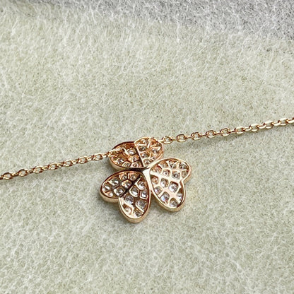 [Rose Jewelrys]FLOWER DIAMOND NECKLACE