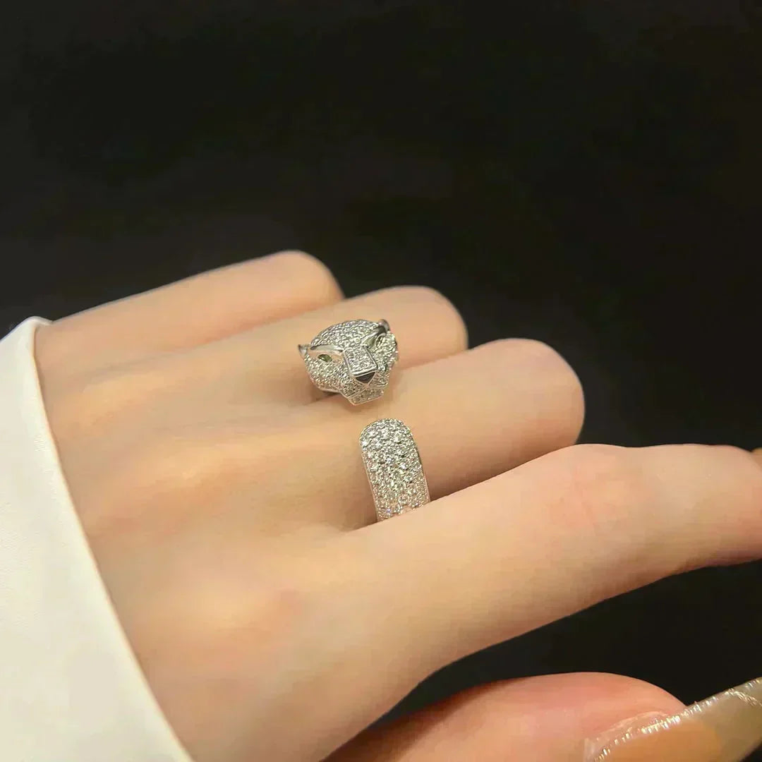 [Rose Jewelrys]PANTHERE 5.5MM ALL DIAMOND RING