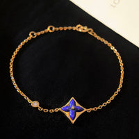[🌹Rose💎]COLOR STAR PINK GOLD DIAMOND BRACELET