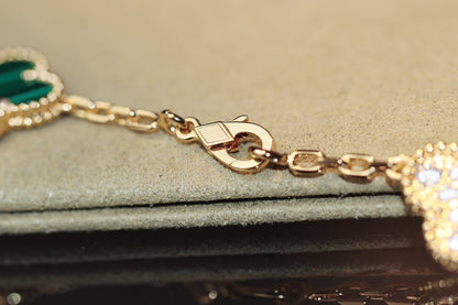 [Rose Jewelrys]CLOVER 20 MOTIFS ONYX ROSE GOLD