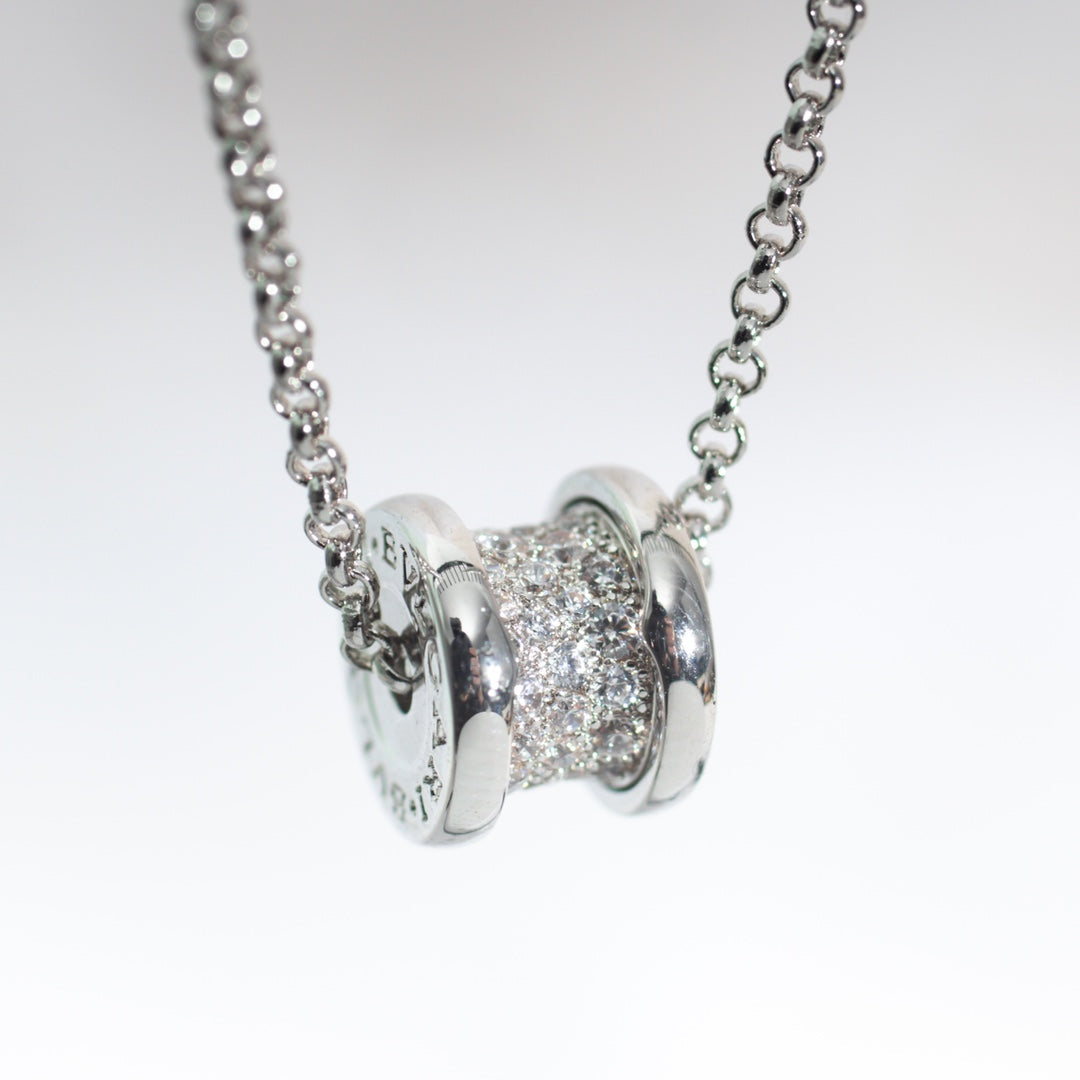 [Rose Jewelrys]ZERO 1 SILVER DIAMOND NECKLACE