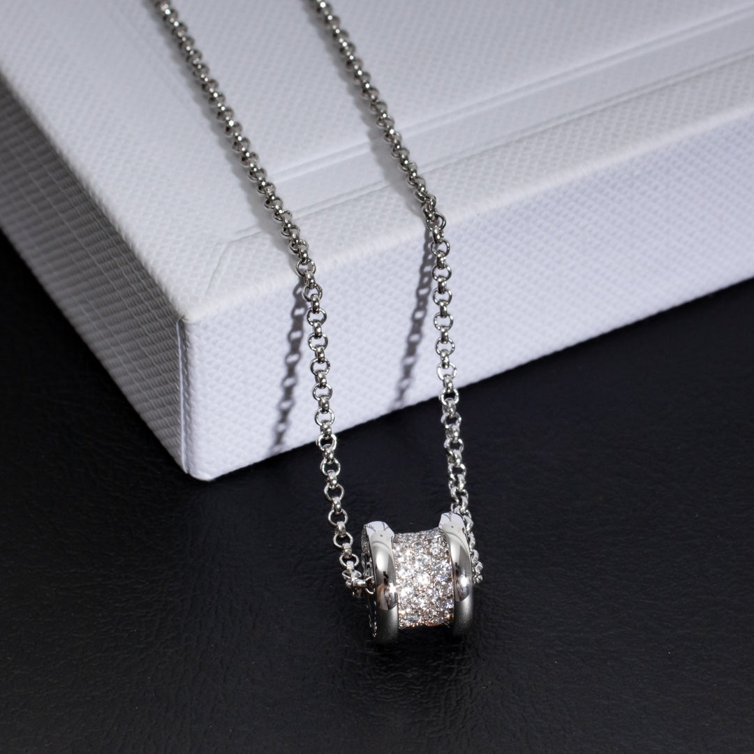 [Rose Jewelrys]ZERO 1 SILVER DIAMOND NECKLACE