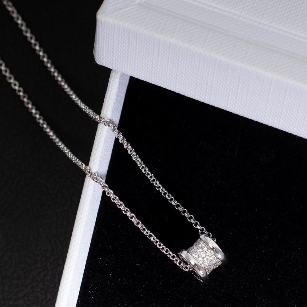 [Rose Jewelrys]ZERO 1 SILVER DIAMOND NECKLACE