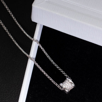 [Rose Jewelrys]ZERO 1 SILVER DIAMOND NECKLACE