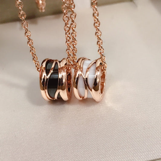 [Rose Jewelrys]ZERO 1 FOUR BAND PINK GOLD CERAMIC