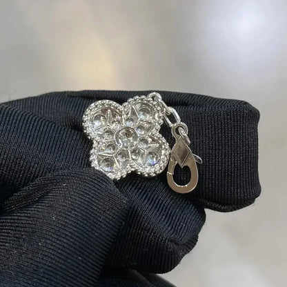 [Rose Jewelrys]CLOVER 5 MOTIFS  DIAMOND BRACELET SILVER