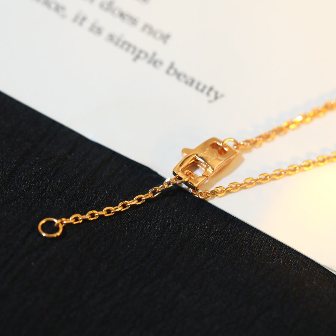 [Rose Jewelrys]STAR AND SUN DIAMOND PINK GOLD NECKLACE