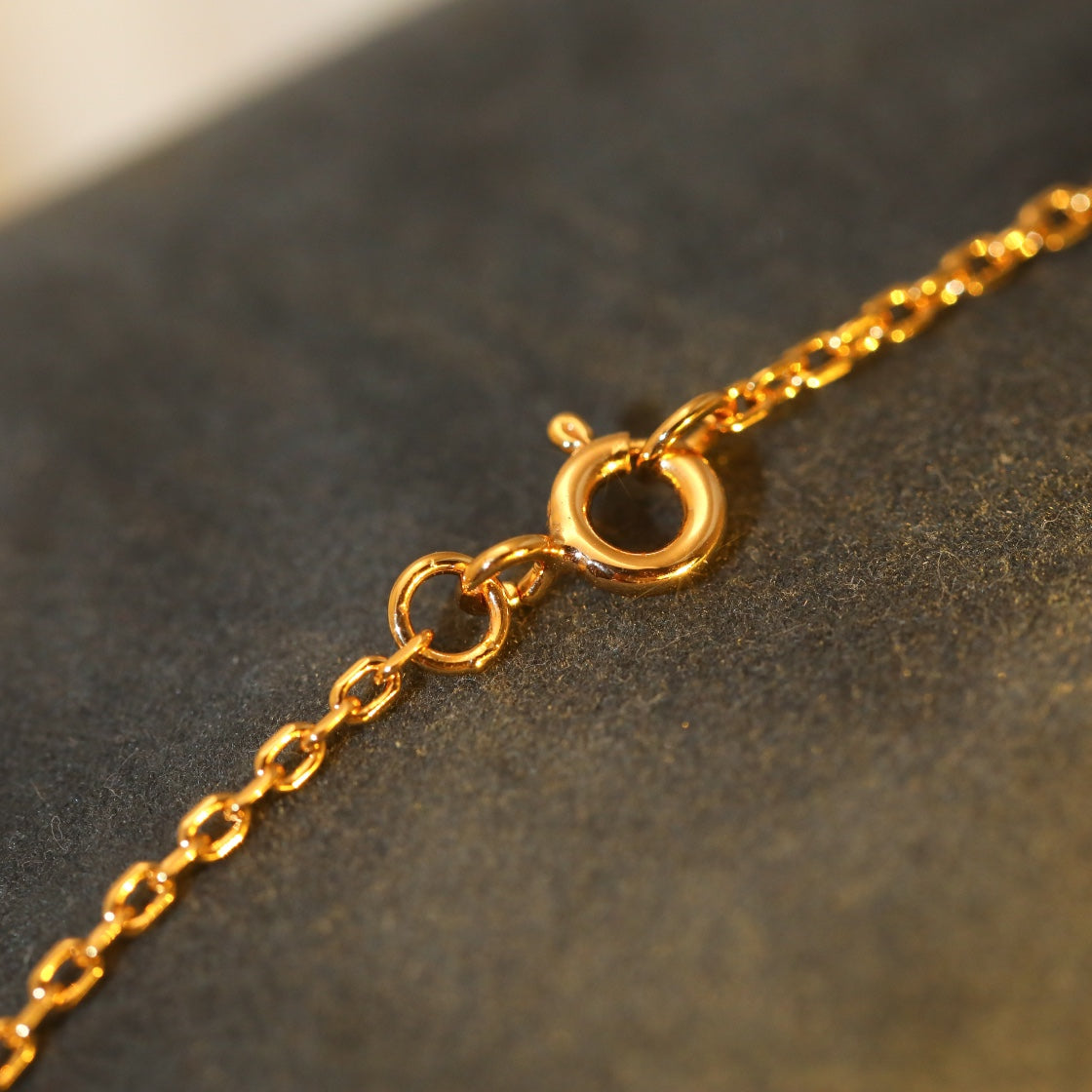 [Rose Jewelrys]SUN PEDANT PINK GOLD 1 DIAMOND NECKLACE