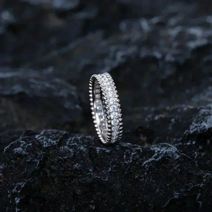 [Rose Jewelrys]PERLEE DIAMOND SILVER RING