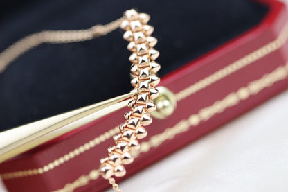 [Rose Jewelrys]CLASH PINK GOLD NECKLACE