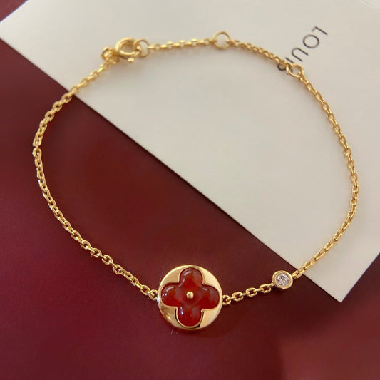 [Rose Jewelrys]SUN PEDANT CARNELIAN BRACELET