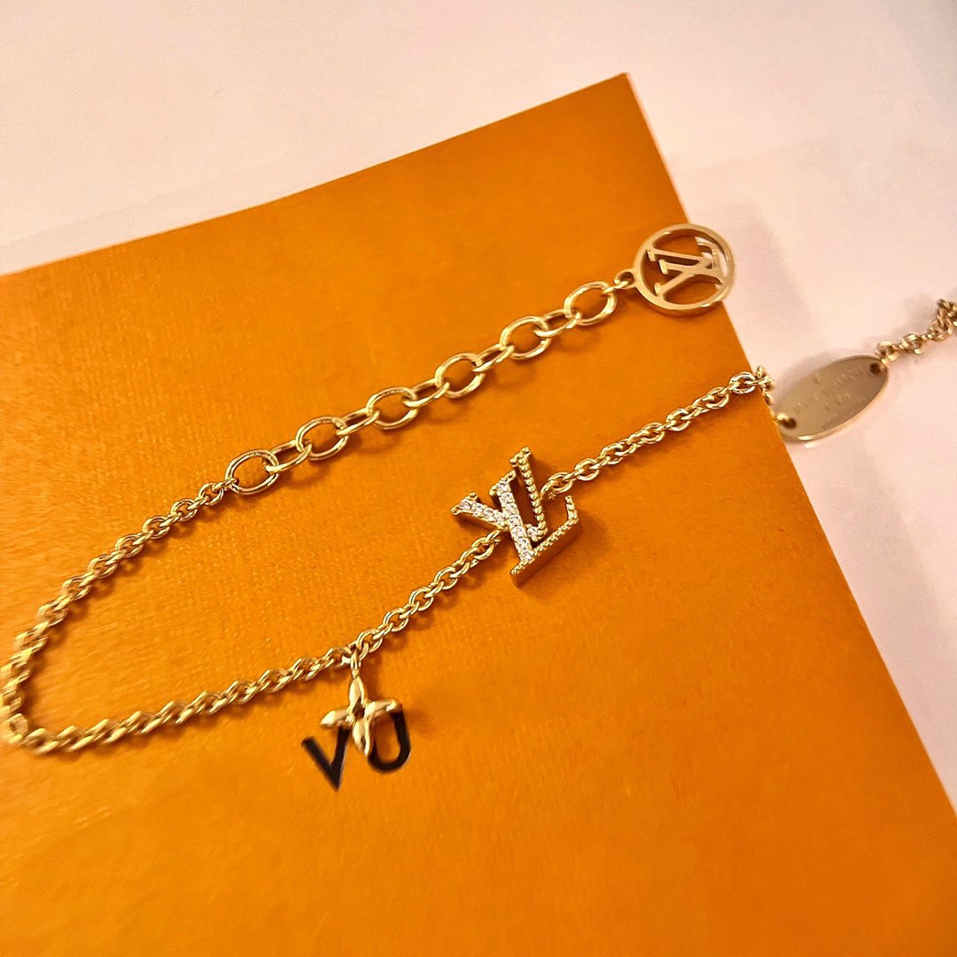 [Rose Jewelrys] LOGO STAR MOTIF GOLD BRACELET