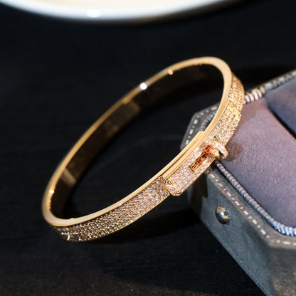 []KELLY BRACELET DIAMOND PAVED