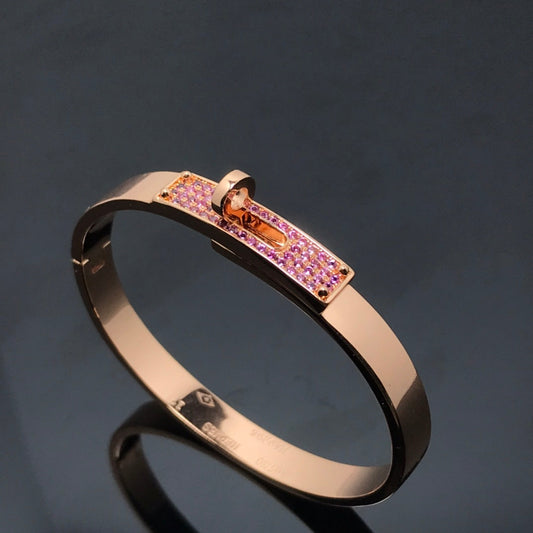 [Rose Jewelrys]KELLY BRACELET PINK DIAMOND