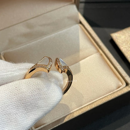 [Rose Jewelrys]DREAM MOP DIAMOND OPEN RING