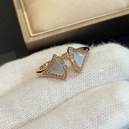 [Rose Jewelrys]DREAM MOP DIAMOND OPEN RING
