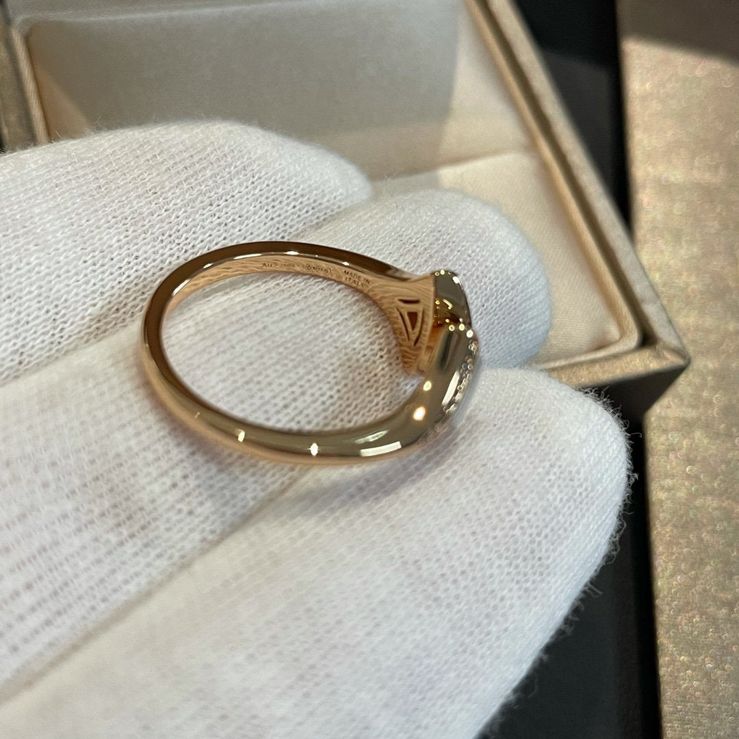[Rose Jewelrys]DREAM MOP DIAMOND OPEN RING