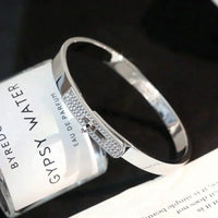 [🌹Rose💎]KELLY SILVER DIAMOND BRACELET