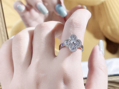 [Rose Jewelrys]CLOVER DIAMOND RING