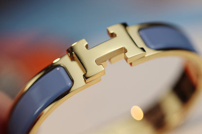 [Rose Jewelrys]H BRACELET 12MM BLUE GRAY