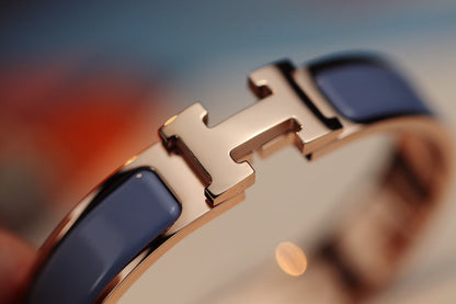 [Rose Jewelrys]H BRACELET 12MM BLUE GRAY