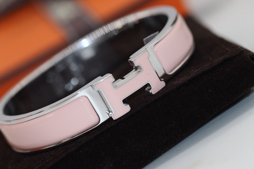 [Rose Jewelrys]H BRACELET 12MM PINK