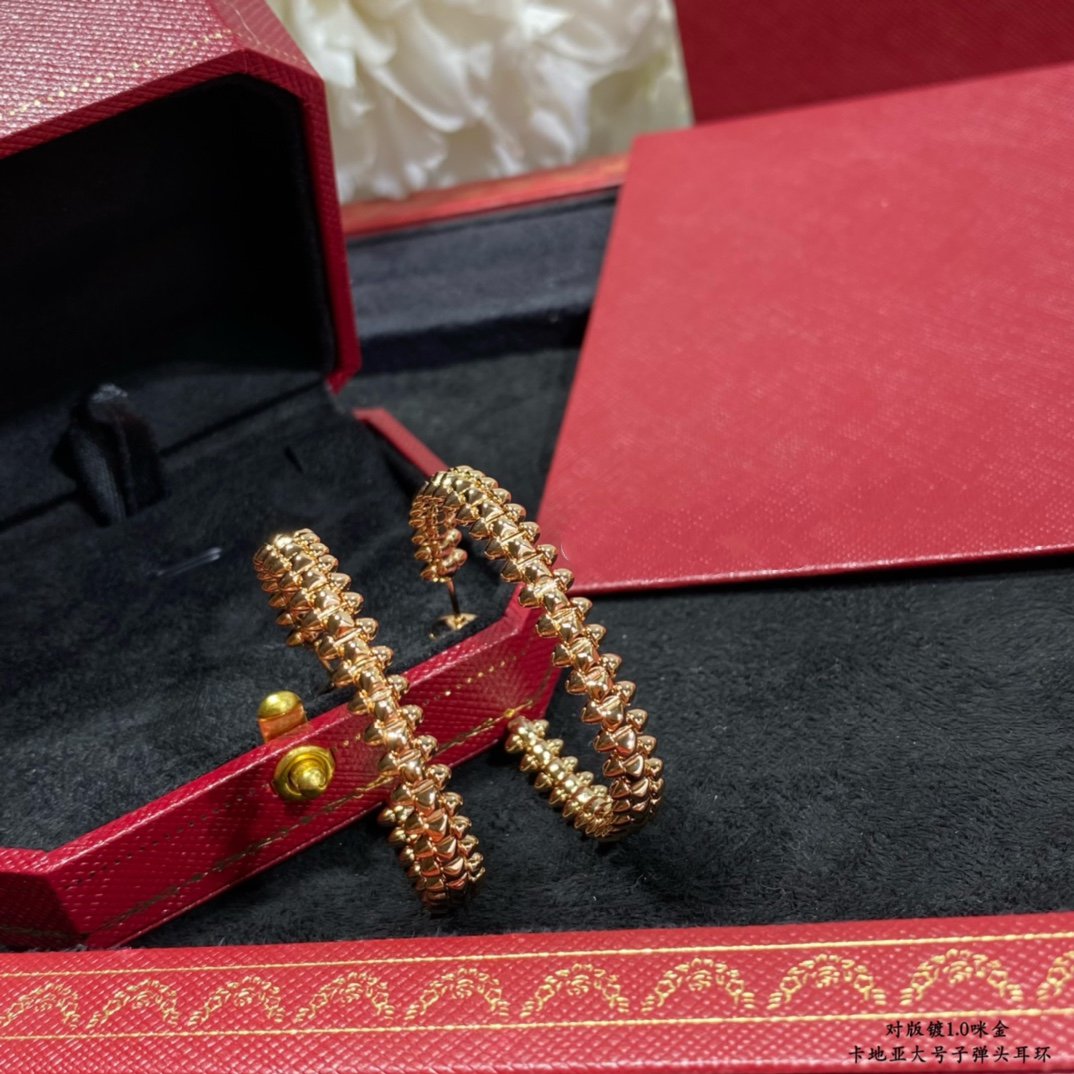 [Rose Jewelrys]CLASH LARGE HOOP EARRINGS