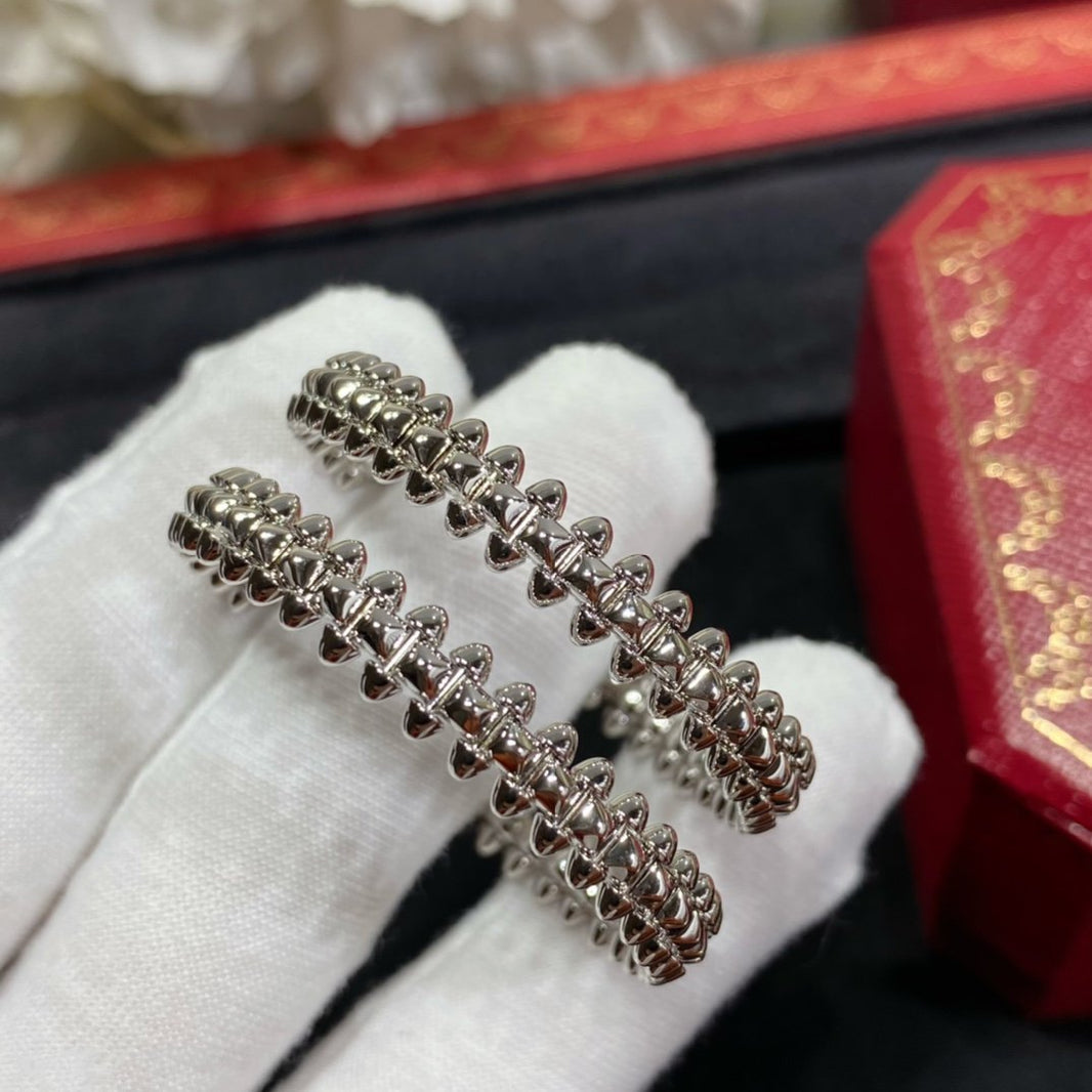 [🌹Rose💎]CLASH LARGE HOOP EARRINGS