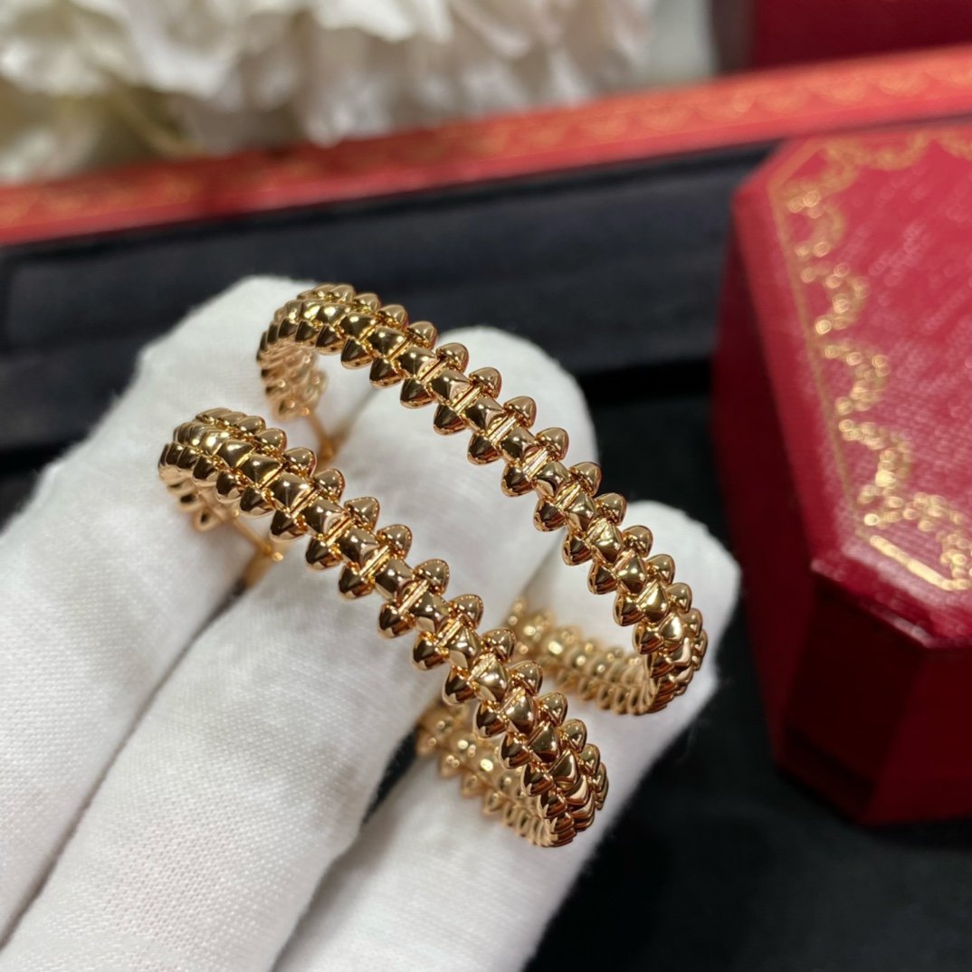 [Rose Jewelrys]CLASH LARGE HOOP EARRINGS