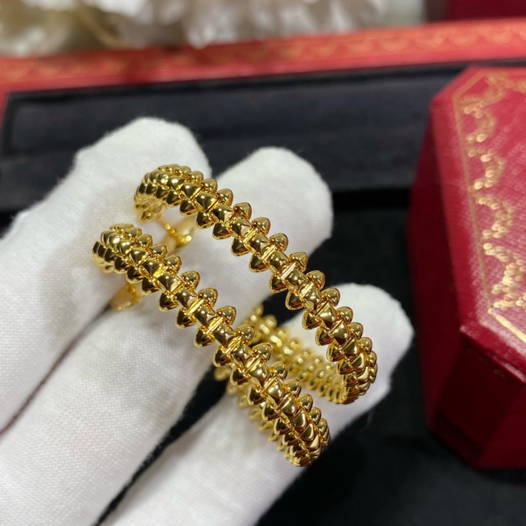 [Rose Jewelrys]CLASH LARGE HOOP EARRINGS