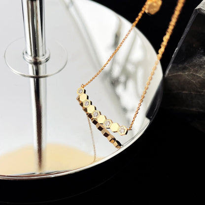 [Rose Jewelrys]BEE MY LOVE DIAMOND NECKLACE