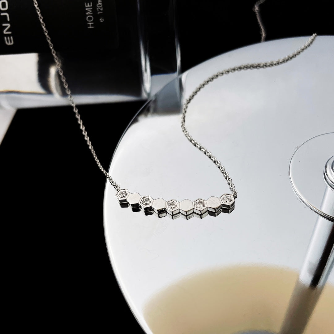 [Rose Jewelrys]BEE MY LOVE DIAMOND NECKLACE