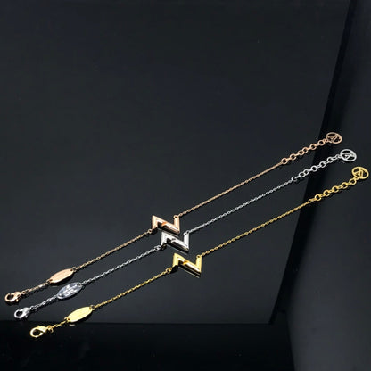 [Rose Jewelrys]VOLT LV LOGO BRACELET